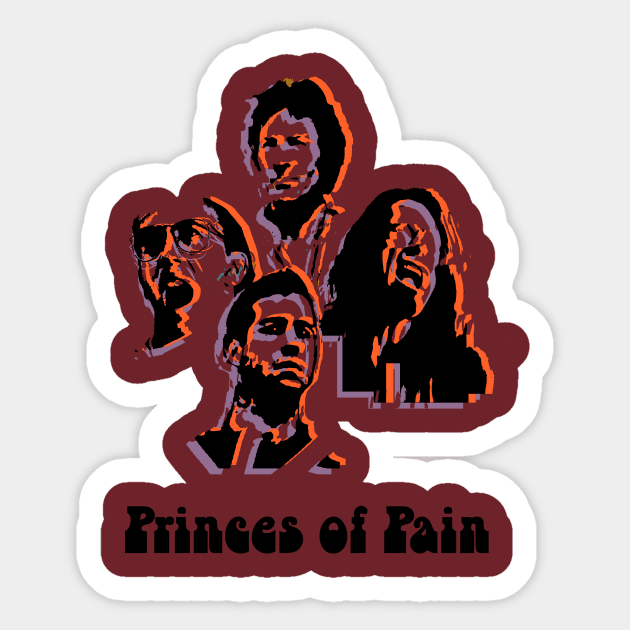 Princes of Pain Sticker by Tejocka